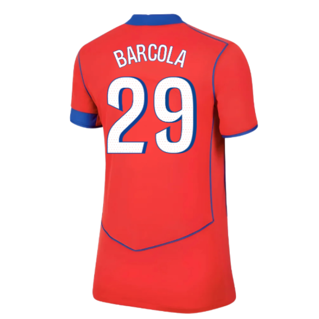 2025-2026 PSG Third Shirt (Womens) (Barcola 29)-Vantage Point Soccer